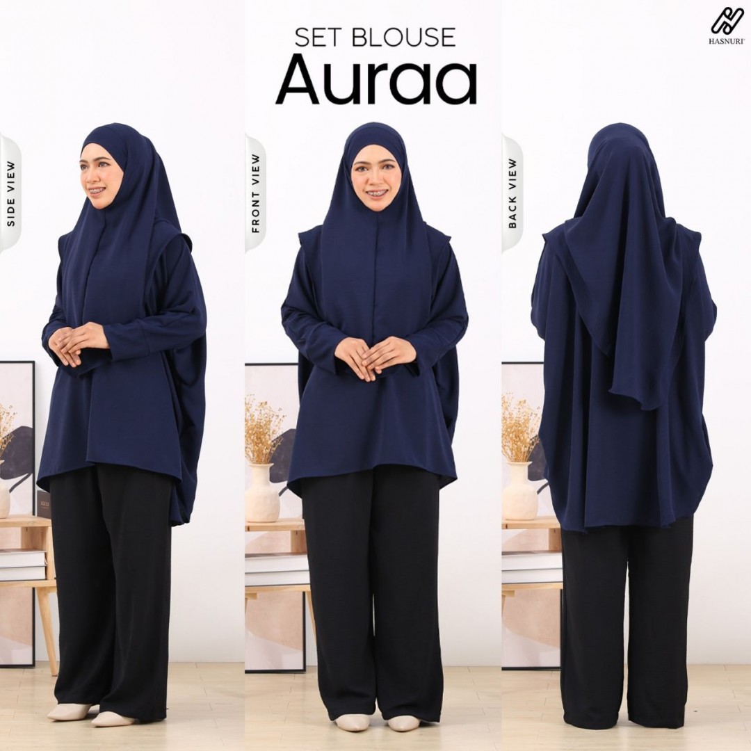 Khimar Auraa - Off White