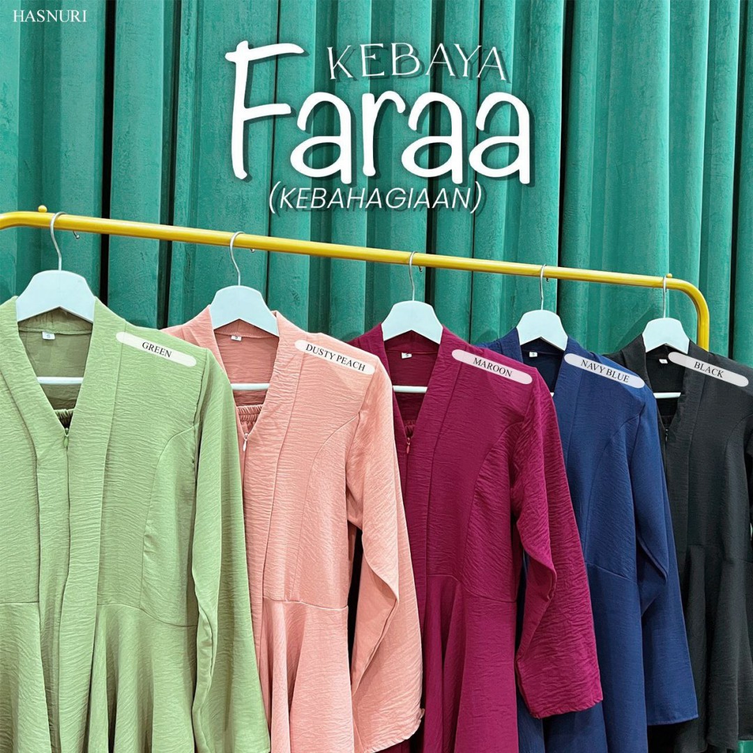 Kebaya Faraa - Navy Blue