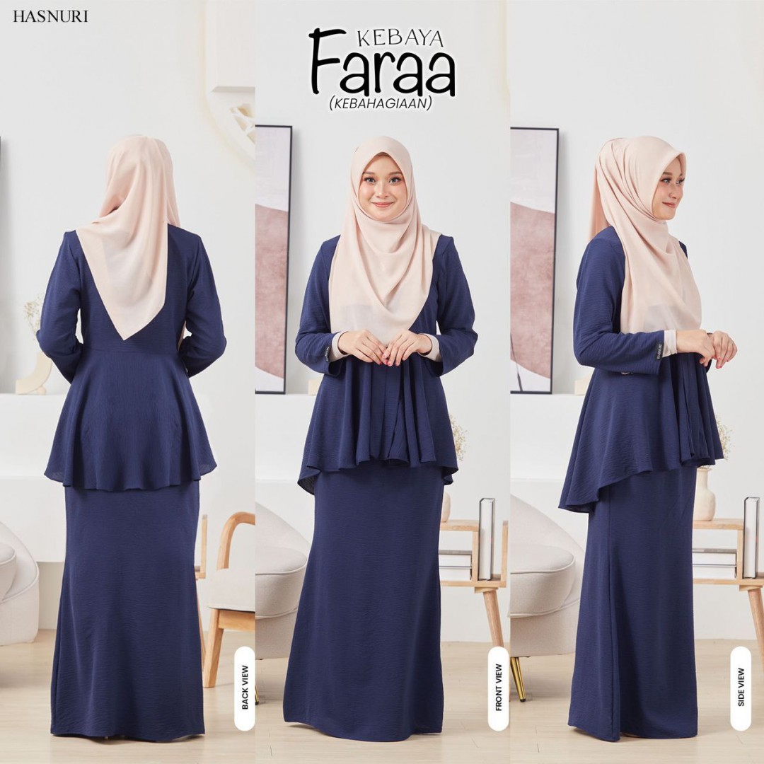 Kebaya Faraa - Black