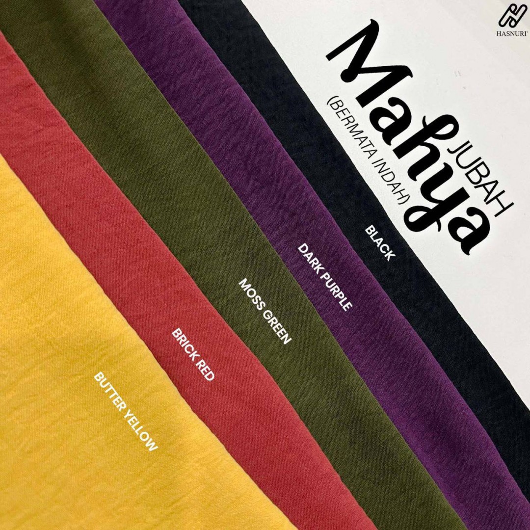 Jubah Mahya - Moss Green
