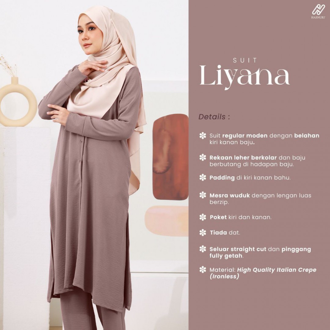 Suit Liyana - Cinnamon