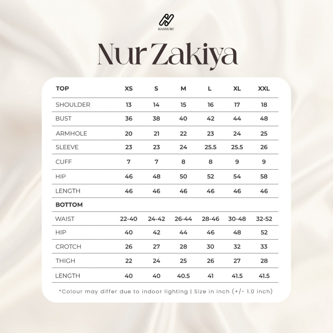 Suit Nur Zakiya - Jade Green
