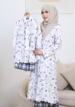 Kebaya Sri Mawar Kids - Blackish Grey
