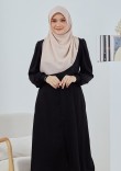 Suit Puteri Zakiya - Black