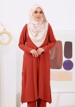Suit Liyana - Brick Red