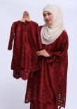 Kurung Che Aisha Kids - Burgundy