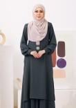 Kurung Princess Helena - Dark Grey