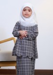Kurung Dang Hanna Kids - Dark Grey