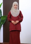 Kurung Nuhaa - Deep Maroon