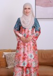 Kurung Princess Aireen 2.0 - Emerald Blush