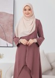 Kurung Fahima - Rosy Brown