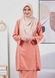 Kurung Zahara - Peach
