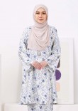 Kurung Tulip - Grey