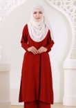 Suit Zahara - Maroon