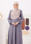 Suit Nur Zakiya - Grey