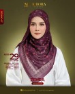 Tudung Bawal Aurora - Zehra Maroon - B45