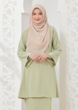 Kurung Nur Zaleha - Light Green