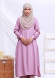 Suit Zakiya Linen - Lilac Purple