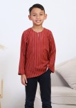 Kurta Aryan Kids - Maroon