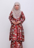 Kurung Che Baiduri - Maroon