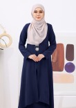Kurung Ilyana - Navy Blue