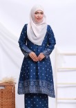 Kurung Che Fateha 2.0 - Navy Blue