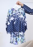 Kurung Wan Amira Kids 2.0 - Navy Blue