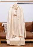 Telekung Reben - Nude Cream