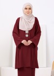Kurung Nur Zaleha - Plum