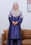 Kurung Princess Aireen 3.0 - Purplish Blue