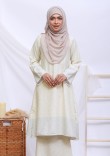 Kurung Che Fateha - Soft Yellow