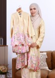 Kebaya Sri Mahsuri Kids - Soft Yellow