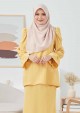 Kurung Fathia - Butter Yellow