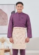 Baju Melayu Hayder - Purple