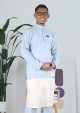 Baju Melayu Jebat - Powder Blue