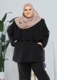 Blouse Lufya Plus Size - Black
