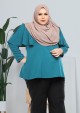 Blouse Yasmin Plus Size - Turquoise