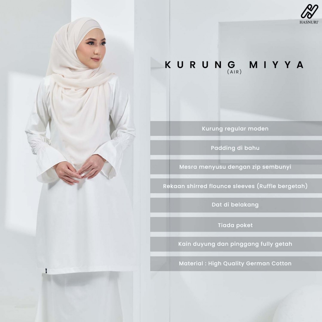 Kurung Miyya - Off White