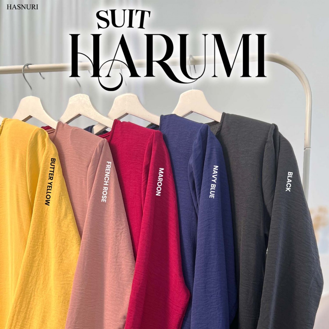 Suit Harumi - Maroon
