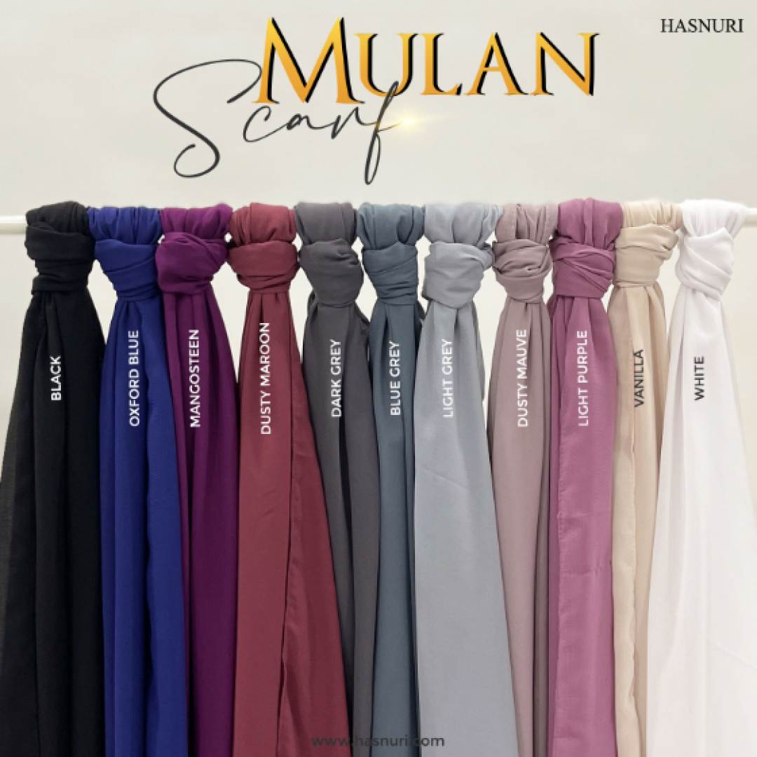 Scarf Mulan - Vanilla