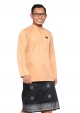 Baju Melayu Yusoff -Sand Brown