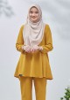 Suit Nur Dhia - Mustard