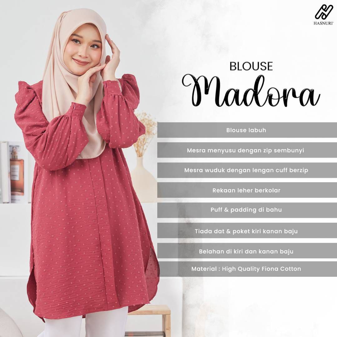 Blouse Madora - Olive Green