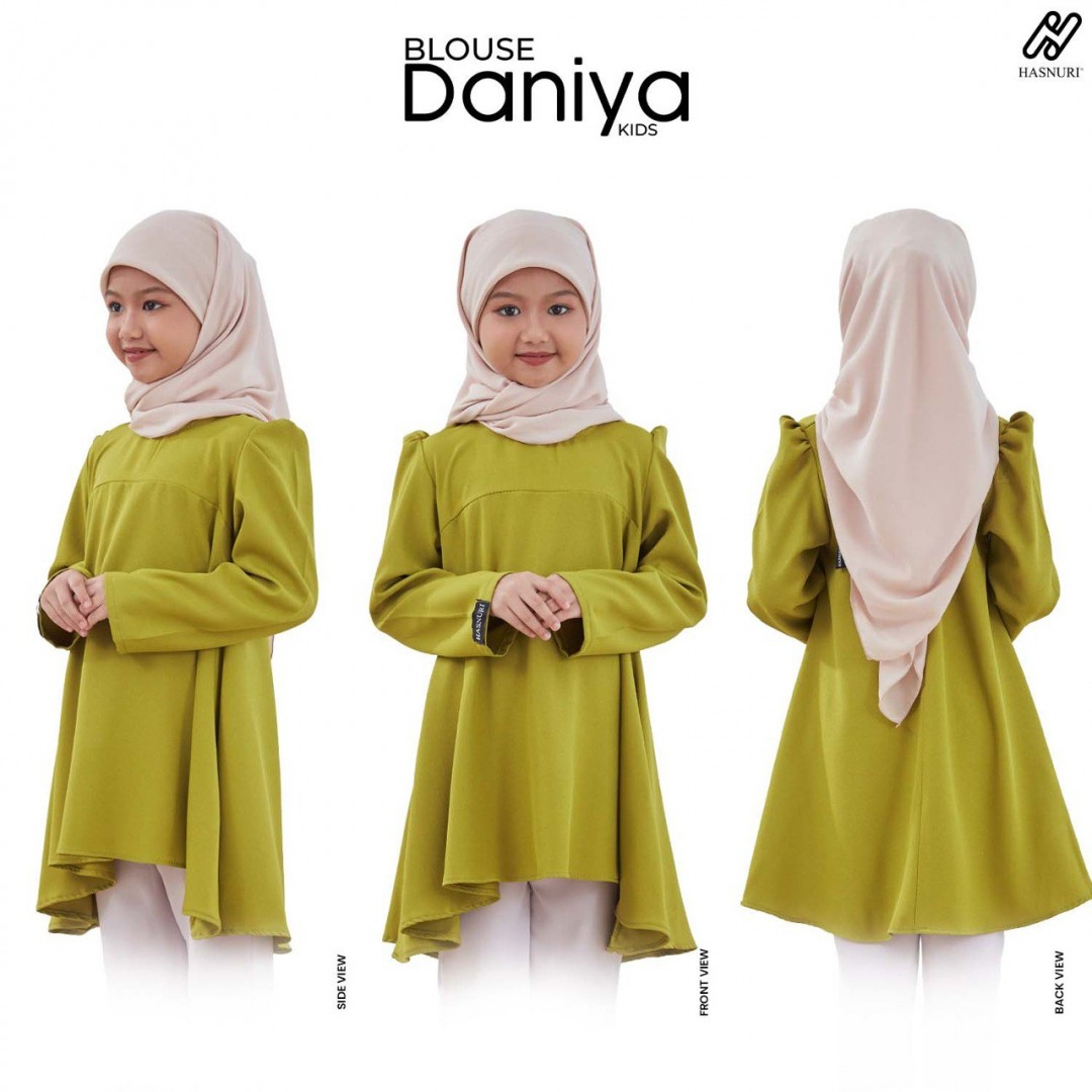 Blouse Daniya Kids - Lemon Green