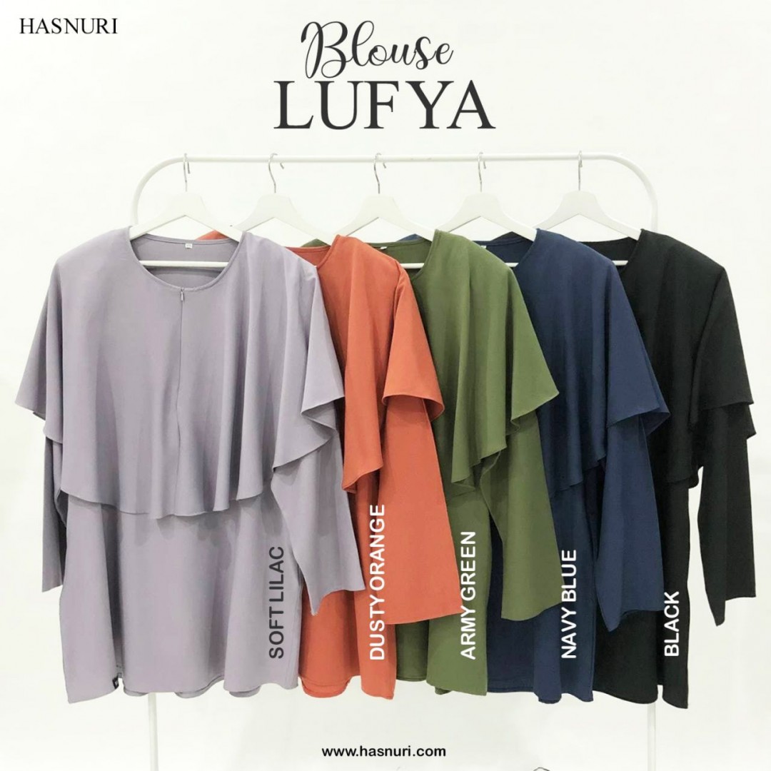 Blouse Lufya Plus Size - Soft Lilac