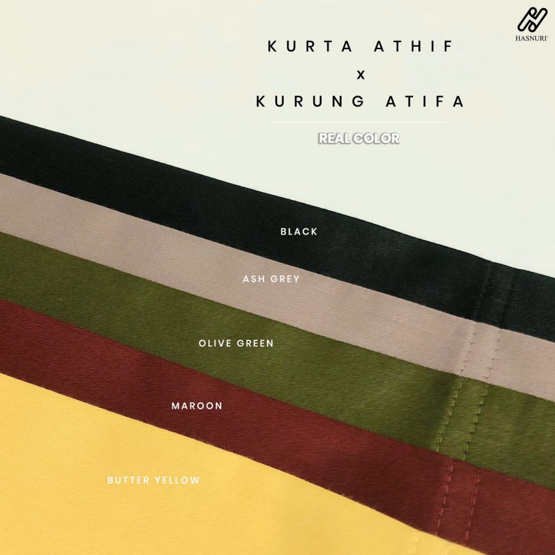 Kurta Athif - Ash Grey