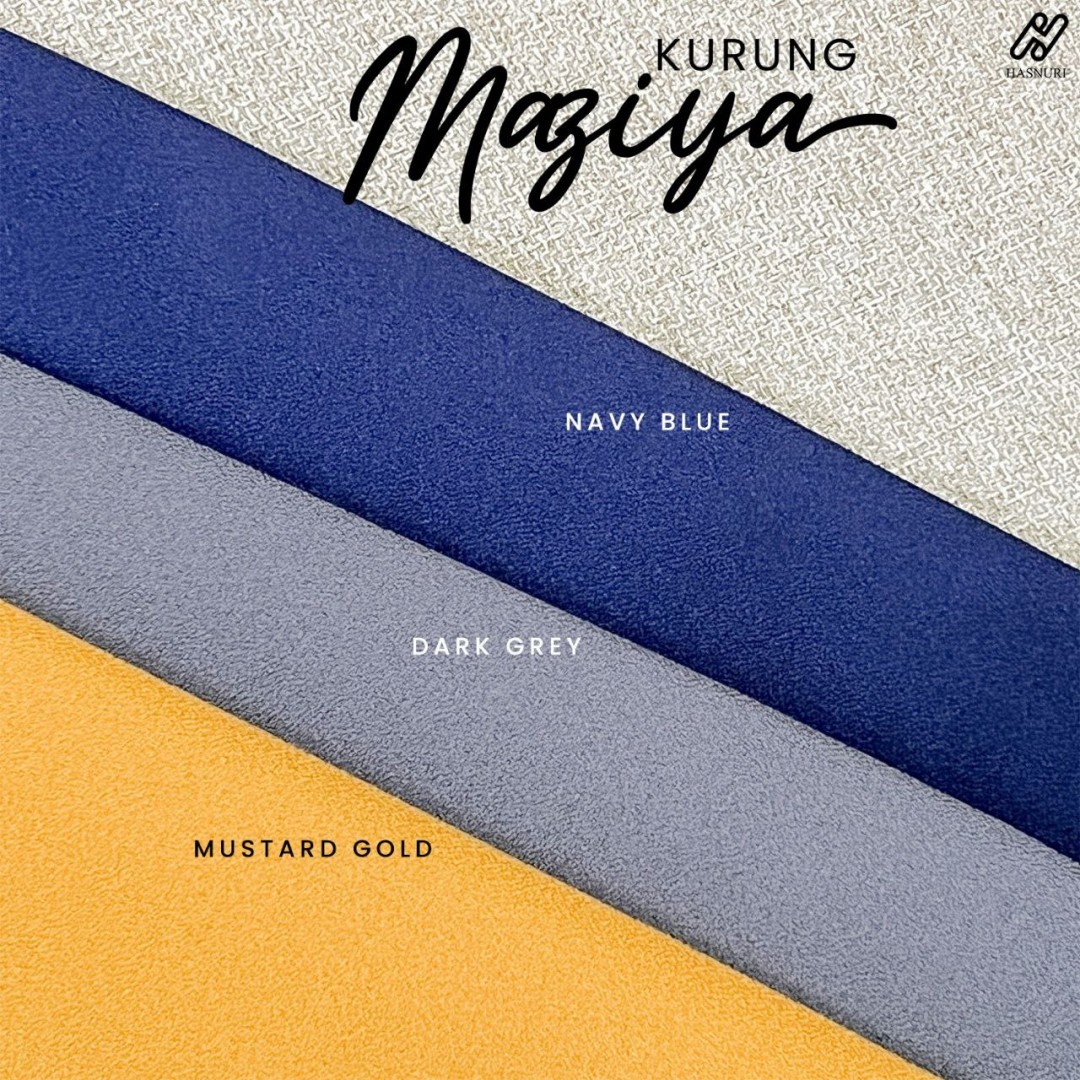 Kurung Maziya - Mustard Gold