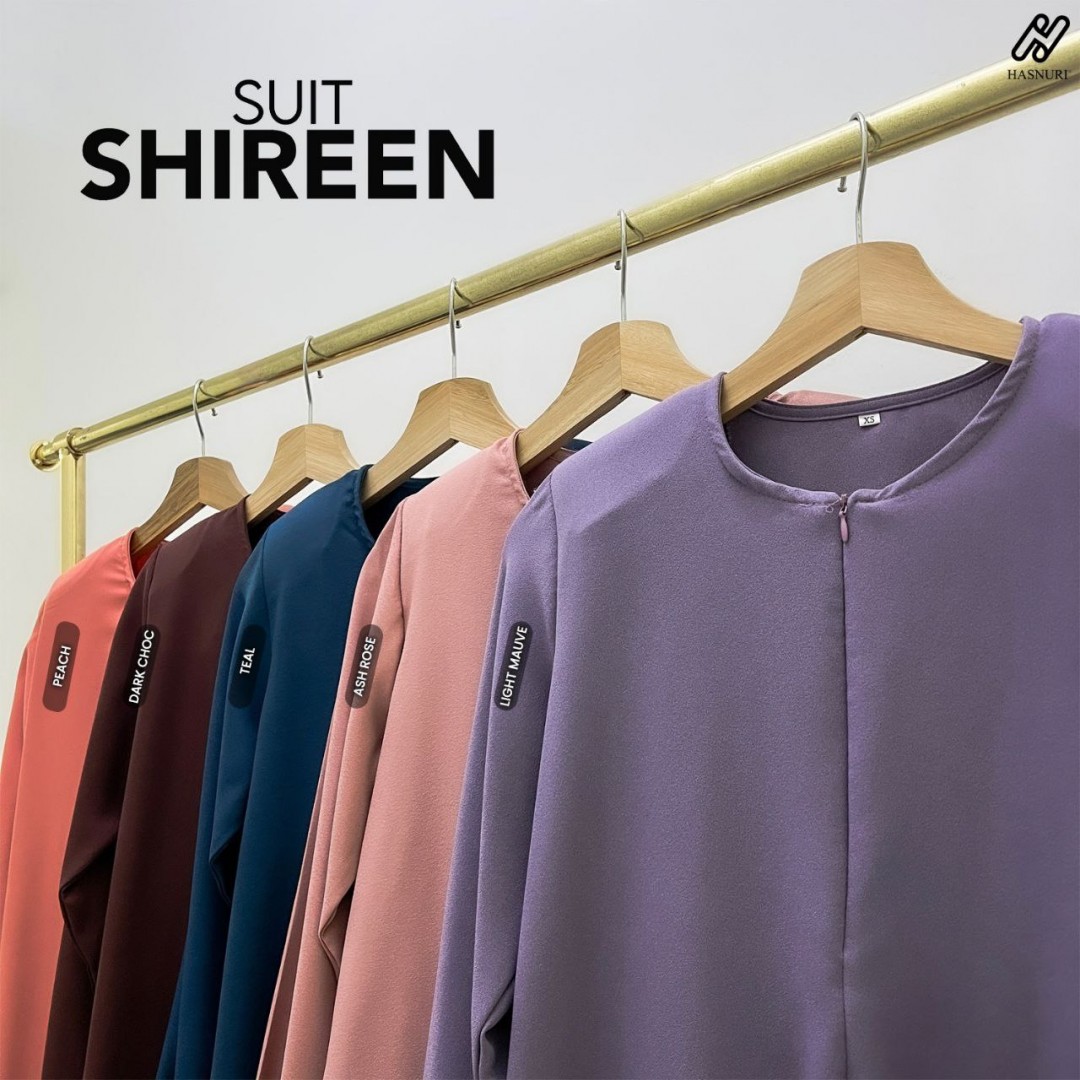 Suit Shireen - Light Mauve