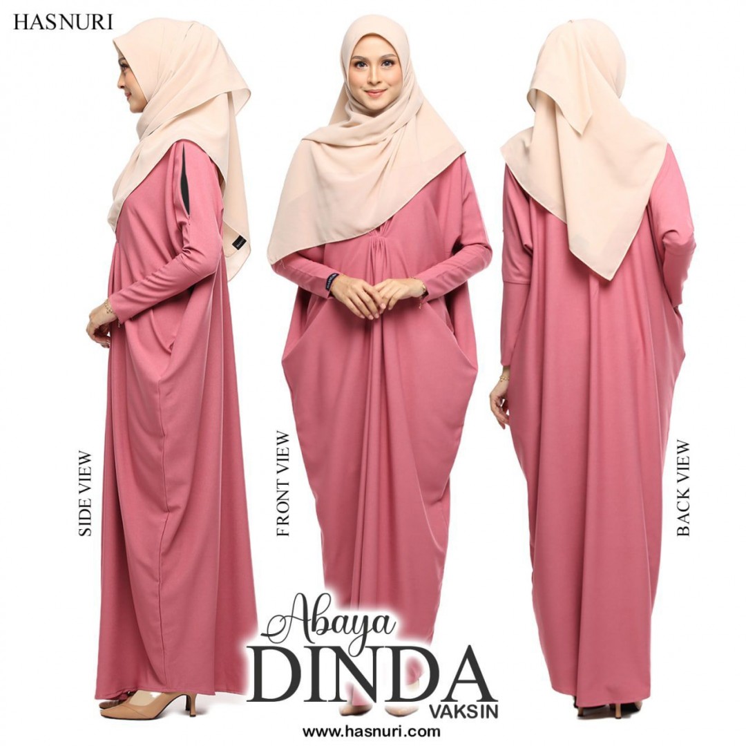 Abaya Dinda - Dusty Pink