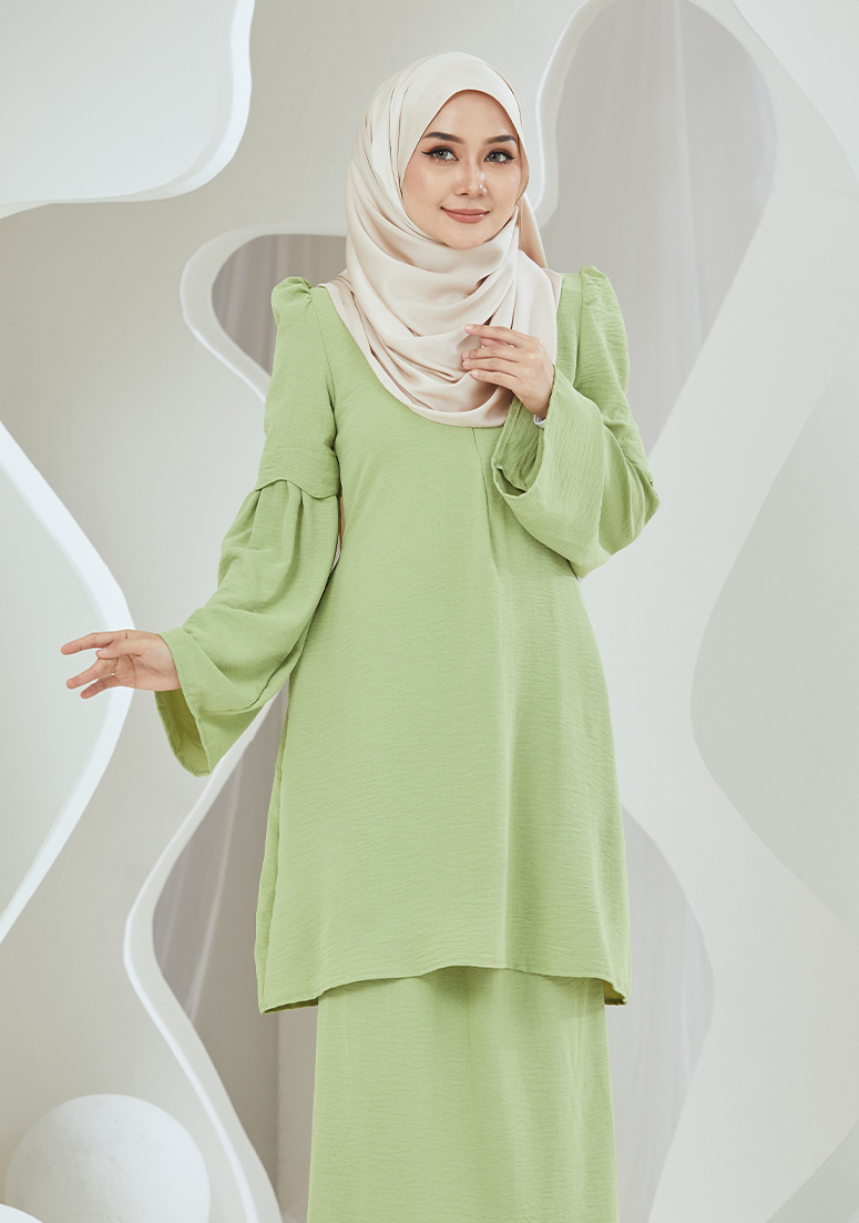 Kurung Amisya - Green